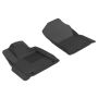 3D MAXpider 2007-2011 Toyota Tundra Reg/DBL Cab/Crewmax Kagu 1st Row Floormat - Black