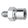 Fragola -3AN x 3/8-24 I.F. Tubing Adapter - Steel