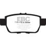 EBC DP61754 05-14 Honda Ridgeline 3.5 Greenstuff Rear Brake Pads