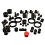 Energy Suspension 99-00 Honda Civic Si Black Hyper-Flex Master Bushing Set