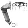 AP Exhaust 641510 Federal / EPA Catalytic Converter - Direct Fit w/ Integrated Manifold