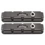 EDELBROCK EDE41773 SBM Classic Finned V/C's - Black