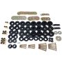 Energy Suspension 65-67 Chevrolet Biscayne/Bel Air/Caprice/Impala Body Mount Set w/ Hardware - Black