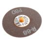 Forney 71748 Mini-Sanding Disc, Quick Change, 80-Grit, 3-Inch