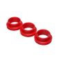 Energy Suspension Polaris RZR Motor Mount/Diff Insert Set - Red