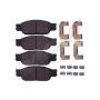 Dash 4 Brakes MD805 Dash4 Premium Semi-Metallic Pads
