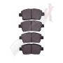 Dash 4 Brakes MD822 Dash4 Premium Semi-Metallic Pads