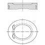 MAHLE 001 06 01 Engine Piston