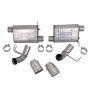 BBK PERFORMANCE BBK41015 Varitune Axle-Back Exh. System 11-14 Mustang GT
