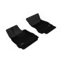 3D MAXpider 2007-2013 Mercedes-Benz S-Class W221 Kagu 1st Row Floormat - Black
