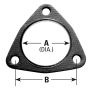 AP Exhaust 9030 Exhaust Pipe Flange Gasket