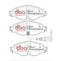DBA 15-19 Audi A3 (w/288mm Front Rotor) SP Performance Front Brake Pads
