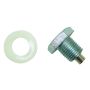 MOROSO MOR97001 Oil Pan Drain Plug - Clear Zinc