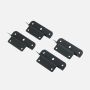 REDARC SPMB0003 Solar Panel Bracket for Rhino-Rack Pioneer Platform Crossbars (Pioneer/Universal) - 4 Pack
