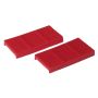 Prothane 67-69 Chevy Camaro/Firebird Upper Spring Pad (Mono) - Red