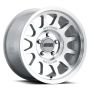 Method Wheels MR70378580300 Method MR703 Bead Grip 17x8.5 0mm Offset 8x6.5 130.81mm CB Machined/Clear Coat Wheel