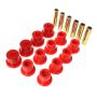 ENERGY SUSPENSION ENE2-2107R 87-94 CJ Frt & Rr Sprng Bush Set Red