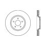 StopTech Nissan 370z / Infiniti G37 SportStop Drilled Front Left Rotor