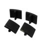 Energy Suspension 2005-07 Ford F-250/F-350 SD 2/4WD Rear Axle Bump Stop Set - Black