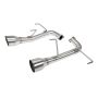 Perrin 22-23 Subaru WRX Dual Single Tip 304SS Axle Back Exhaust