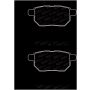 Stoptech 308.13540 Street Brake Pads - Rears