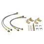 Goodridge 12291 06-13 Chevrolet Corvette Z06/ZR1/Grand Sport Stainless Steel Brake Line Kit