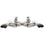 CORSA Performance 21100BLK Corsa 2020-24 Corvette C8 3in Valved Cat-Back 4.5in Blk Quad Tips - Fits Factory Perf Exhaust w/ AFM