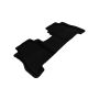 3D MAXpider 2007-2012 Hyundai Santa Fe Kagu 2nd Row Floormats - Black