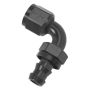 RUSSELL RUS624163 Twist-Lok Hose End #6 90 Deg Black