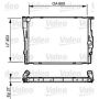 Valeo 735166 2008-2013 BMW 328i Radiator (VS2882)
