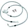 TwinPower 035867 Twin Power L87-99 FLST Stainless Steel Dot Brake Line Kit Rear Stock Length