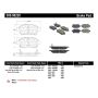 Stoptech 309.08220 Performance 00-05 Spyder MR2 / 00 Celica GT / 04-07 xA/xB Front Brake Pads