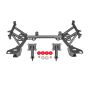 BMR 93-02 4th Gen F-Body K-member Low Mount Turbo LS1 Motor Mounts Standard Rack Mounts - Black