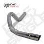 Diamond Eye KIT 5in DPF-BACK SGL AL: 2011-2015 CHEVY 6.6L 2500/3500