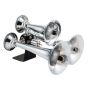 Kleinn Air Horns 500 Kleinn Chrome Triple Horn/ 13.5In/11.75In/8.5In- Chrome-Plated High Impact ABS
