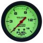 AUTOMETER ATM4211 2-5/8 Ultra-Nite F/P Gauge 0-15psi