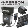 Rugged Radios MAC-4P-KIT MAC Air 4-Person Helmet Air Pumper (Bundle)