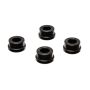 Energy Suspension 9.8147G Shock Bushing Set - Black