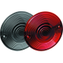 Kuryakyn 4996 Red Lenses For Flat Turn Signals