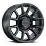 Raceline 950B Gauge 18x9in / 8x165.1 BP / 18mm Offset / 125.2mm Bore - Satin Black Wheel