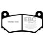 EBC DP41377R 08-11 Lotus Exige 1.8 Supercharged (240) Yellowstuff Front Brake Pads