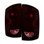 SPYDER 9034039 Xtune Dodge Ram 1500 07-08 OEM Style Tail Lights -Red Smoked ALT-JH-DR07-OE-RSM
