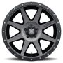 ICON 1820908350TT Rebound 20x9 6x5.5 0mm Offset 5in BS Titanium Wheel