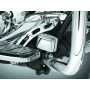 Kuryakyn 9128 Rear Master Cylinder Cover 99-07 Touring, 00-17 Softail Models Chrome