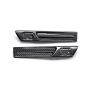 Seibon Carbon FDL0910NSGTR FENDER DUCT LOGOS (pair)