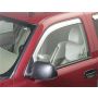 Putco 480010 02-06 GMC Sierra EXT cab/Crew Cab (Front Only) - Excl Reg Cab Element Chrome Window Visors