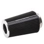 EDELBROCK EDE43690 Pro-Flo Air Filter Cone 10.5 Tall Black/Chrome