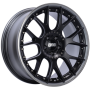 BBS CH-RII 20x10.5 5x120 ET35 Satin Black Center Platinum Lip SS Rim Prot Wheel -82mm PFS/Clip Req