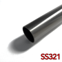 Stainless Bros 1.88in SS321 Straight Tube - 16GA/.065in Wall - 48in Length