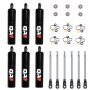 QA1 5Q7RLD-DRY-6PK 20.30 Eye-B/Eye-B V-None Dry LD Piston Shock Large Steel 13.38 - 6 Pack